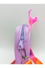 Figürlü Cüzdan Boy Yıldızlı Çocuk Silikon Omuz Çantası