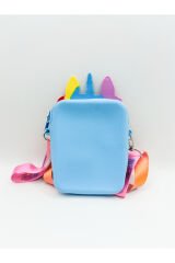 UNICORN Figürlü Cüzdan Boy Yıldızlı Çocuk Silikon Omuz Çantası