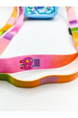 UNICORN Figürlü Cüzdan Boy Yıldızlı Çocuk Silikon Omuz Çantası