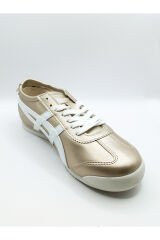 Günlük KADIN Rahat Konforlu ALTIN BEYAZ SNEAKER AYAKKABI