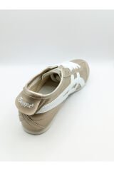 Günlük KADIN Rahat Konforlu ALTIN BEYAZ SNEAKER AYAKKABI