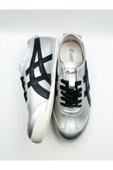 Günlük KADIN Konforlu Rahat GÜMÜŞ BEYAZ SNEAKER AYAKKABI