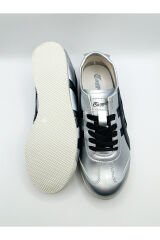 Günlük KADIN Konforlu Rahat GÜMÜŞ BEYAZ SNEAKER AYAKKABI