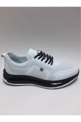 HAKİKİ DERİ HAFİF BAĞCIKLI SİYAH ERKEK AYAKKABI